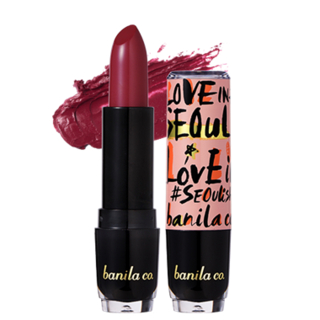 banila co. Fall In Seoul Kiss Collector Moisture Lipstick (#03 Bukchon Burgundy) 3.5ml