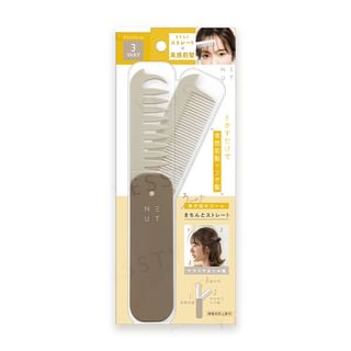 Beauty World - NEUT 3 Way Hair Arrangement Comb Smoothly Straight Type 1 pc