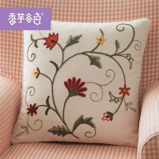 Tarobear Embroidered Cushion Cover