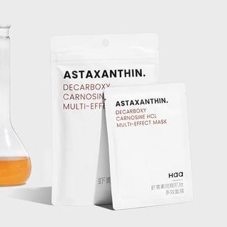 Haa - Astaxanthin Decarboxy Carnosine Hcl Multi-Effect Mask Set (25Ml X 5Pcs)