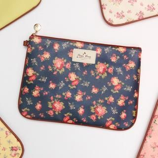 iswas Floral Print Pouch (L)