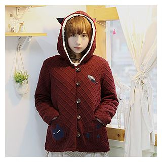 Sechuna Fleece-Lined Hooded Coat