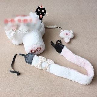 Plush Cam Pig DSLR Pouch with Camera Strap