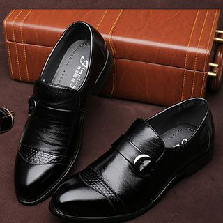 Shoelock Strapped Dress Shoes