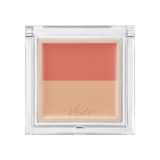 Kose - Visee Color Duo Trick Concealer 01 Red Trick (Natural Beige)
