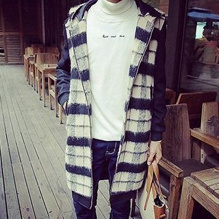 Prep Soul Plaid Hooded Coat