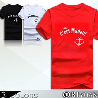 OBI YUAN Anchors Printed Short-Sleeve T-Shirt