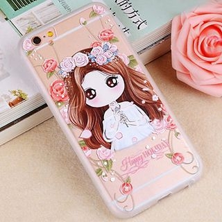 Kindtoy Girl Pattern iPhone 6 / 6S / 6 Plus Case