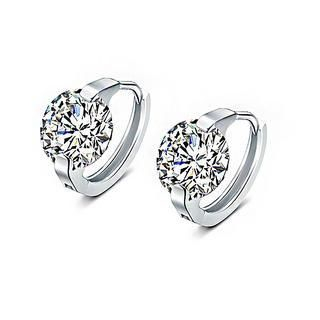 BELEC 925 Sterling Silver with Cubic Zircon Earrings