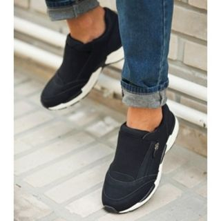 ABOKI Faux-Leather Slip-Ons