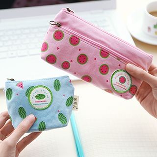 Class 302 Fruit Print Pouch