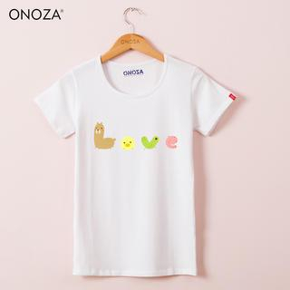 Onoza Short-Sleeve Cartoon-Print T-Shirt