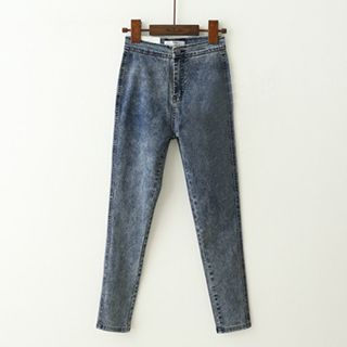 Meimei High-waist Tapered Jeans