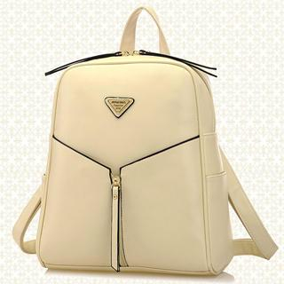 BeiBaoBao Faux-Leather Backpack