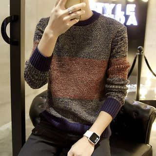 Jimboy Color-Block Sweater