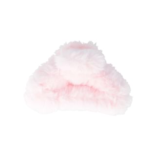 Faux Fur Hair Claw Pink