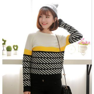 SUYISODA Pattern Sweater