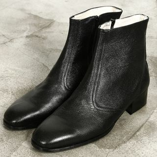 Rememberclick Genuine Leather Ankle Boots