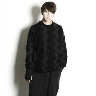 Rememberclick Buckle-Knit Top
