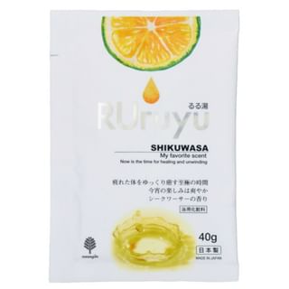 novopin - Ruruyu Bath Salt Shikuwasa 40g