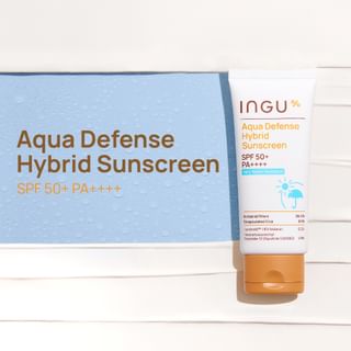 Ingu - Aqua Defense Hybrid Sunscreen Spf 50+ Pa++++ 70G