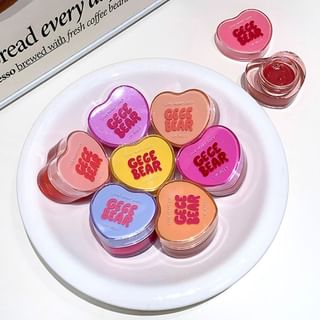 Gege Bear - Love Heart Juicy Lip Gloss - 8 Colors #03 Yuzu Iced Tea - 8G