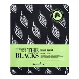 banila co. The Blacks Essential Mask - Cacao 1sheet