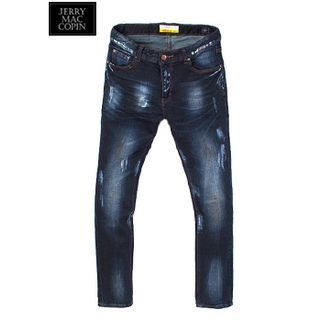GERIO Washed Slim-Fit Jeans