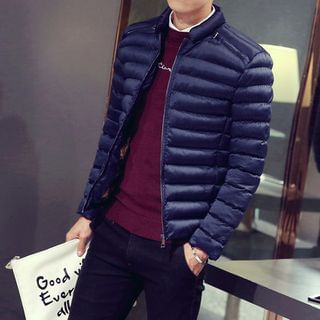 Street Affair Stand Collar Padded Jacket