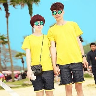 Lovebirds Short-Sleeve Couple T-Shirt