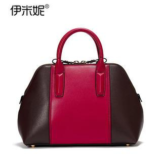 Emini House Genuine Leather Tote with Strap