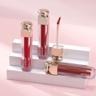 Lansur - Velvet Glow Lip Mud - 4 Colors V02# Maple Leaf Red Brown - 3G