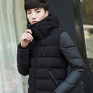 Chic Maison Hooded Down Jacket