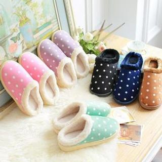 Rivari Polka Dot Couple Slippers