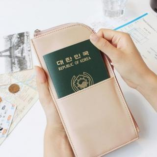 iswas Passport Pouch with Strap