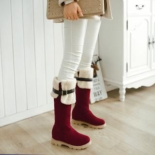 Pangmama Two-Way Over-The-Knee Boots