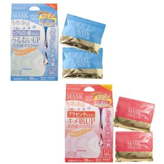 JAPAN GALS - Pure 5 Essence Mask Placenta Smoothness - 30 pcs