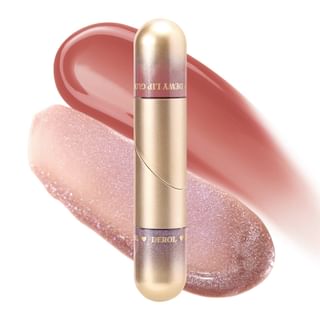 DEROL - Romantic Love Words Dewy Lip Gloss - 7 Colors #01 Fearless - 5ml