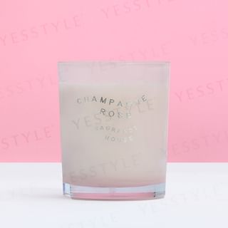 Scented Poured Candle Champagne Rose 150g