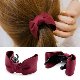 Seoul Young Bow-Accent Hair Clamp