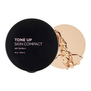 THE FACE SHOP - fmgt Tone Up Skin Compact - 2 Colors #V201 Apricot Beige