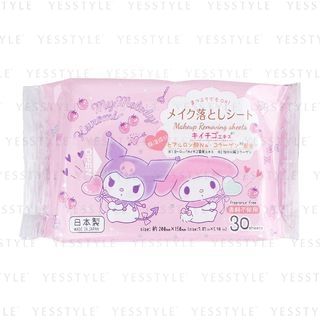 DAISO - Sanrio My Melody & Kuromi Makeup Removing Sheets 30 pcs