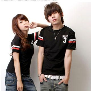 "3" Print T-Shirt