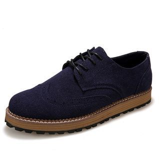 Gerbulan Faux Leather Brogue Oxfords