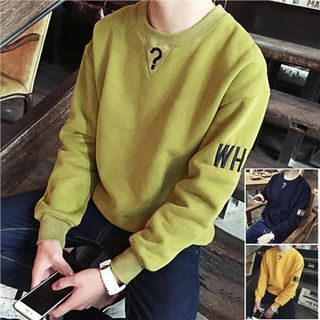 JUN.LEE Embroidered Pullover
