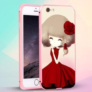 Kindtoy Cartoon Girl Case for iPhone 6 Plus / 6s Plus