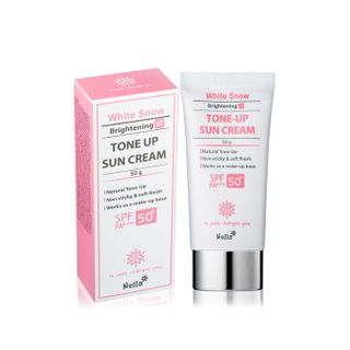 Nella - White Snow Brightening Fermented Tone-Up Sun Cream - Sonnencreme