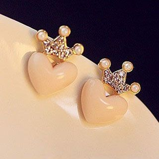 Oohlala! Heart Earrings