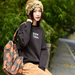 Yammi Lettering Pullover