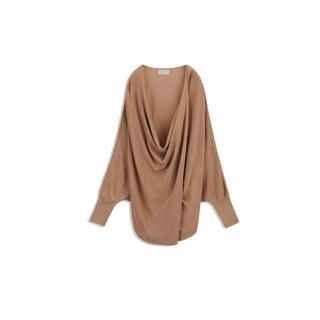 Life 8 Draped Batwing-Sleeve Knit Top
